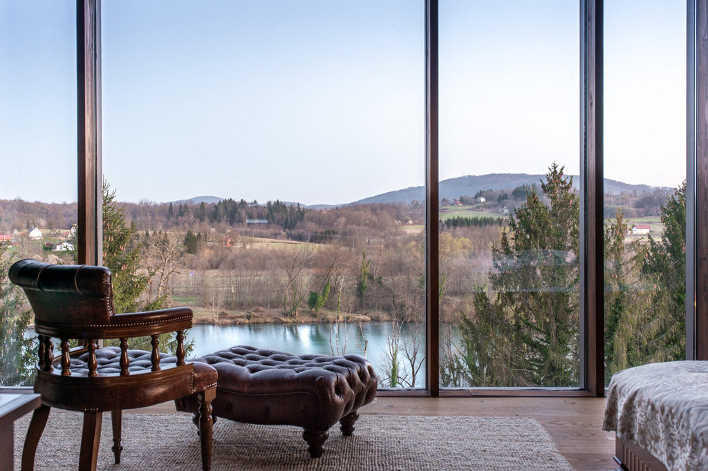 "PANORAMA" - Room for two with panoramic view and wooden bath